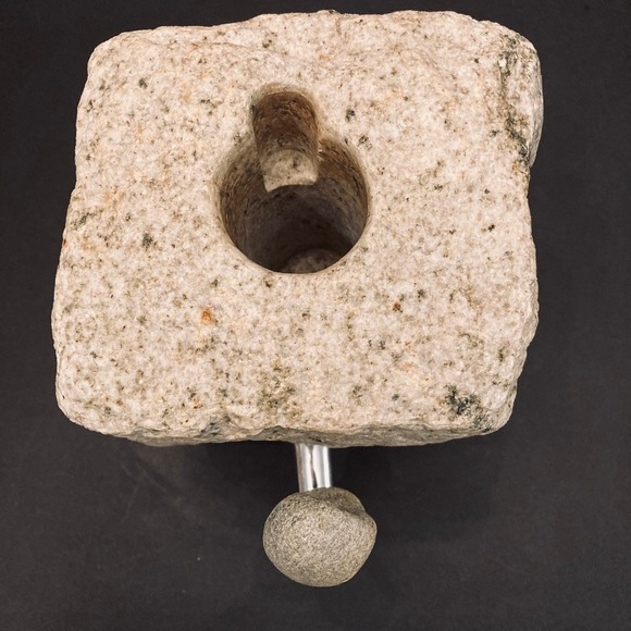 Funky Rock Designs Granite Stone & Stainless Steel Tap Beverage Liquor Dispenser - Picture 2 of 14